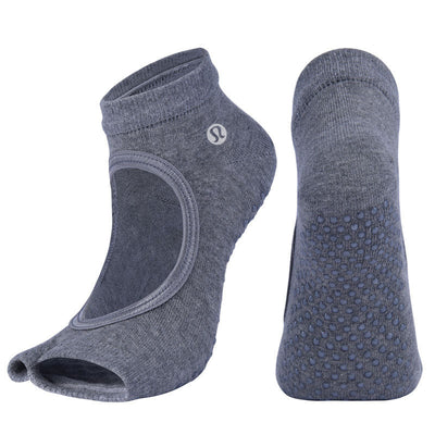 Toeless Non-Slip Grip Yoga Socks